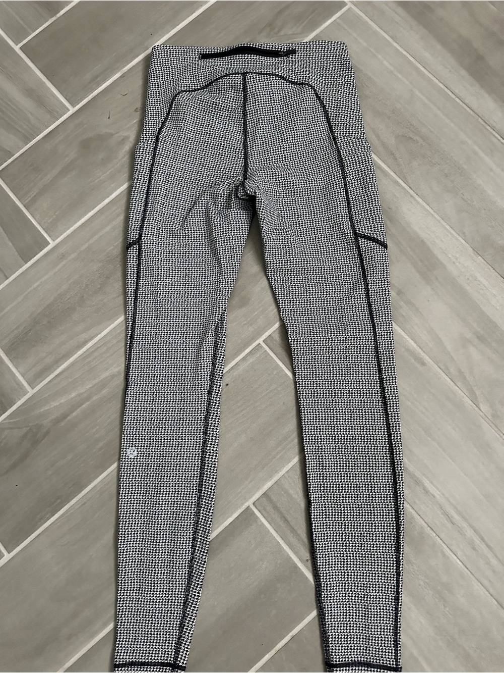 lululemon athletica Black & White Patterned Men's Joggers